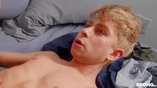 Bo Sinn Fucks Fishnet-Clad Twink Daniel Hausser - Hot Gay Action