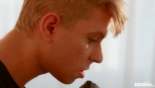 Bo Sinn Fucks Fishnet-Clad Twink Daniel Hausser - Hot Gay Action