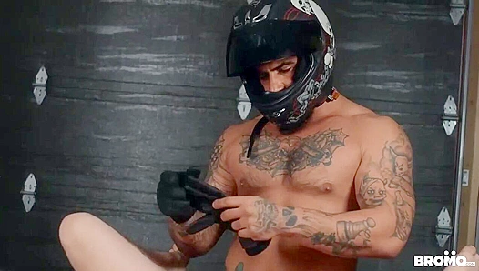 Ryan Bones & Thyle Knoxx Ride Wild - Motorcycle Sex Adventure