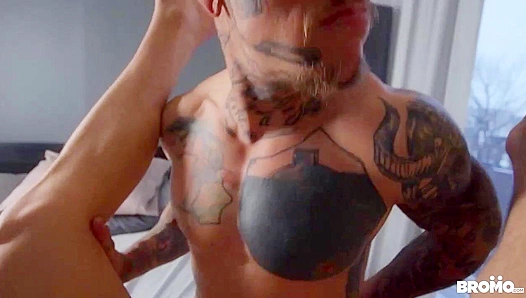 Bull Bo Sinn Fucks SluttyAndrew Green While His Boyfriend Watches