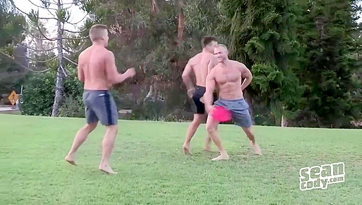 Bareback Three-Way Bliss - Blake, Jayden & Porter