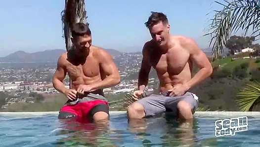 Bareback Hunks - Intense Fucking & Ass Covered in Cum