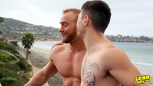 Muscle Man Brock Rips into Buff Twink Lane - Sean Cody Exclusive