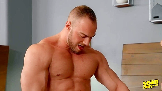 Muscle Man Brock Rips into Buff Twink Lane - Sean Cody Exclusive