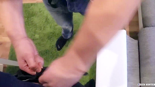 POV Hairy Twink Gets Fucked Doggy Style - XXX Gay