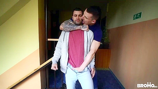 Luke Fucks Rudy Valentino's Ass Hard - Hot Gay Sex US