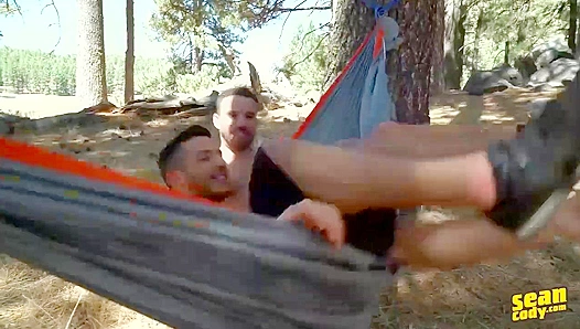 Ripped Hotties Jackson & Manny Pound Each Other Senseless on the Bed - Sean Cody