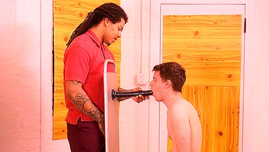 Inked Black Stud Floyd Johnson Pounds Twink Maxx Monroe