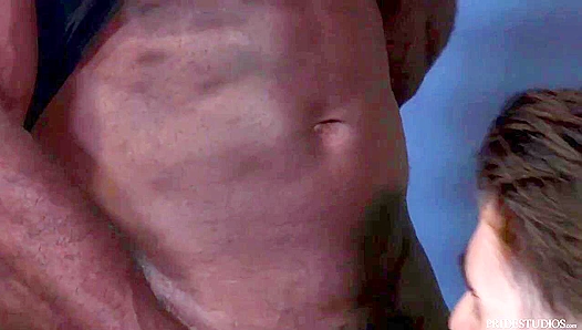 Aaron Trainer Fucks Nick Milani Hard in the Dressing Room