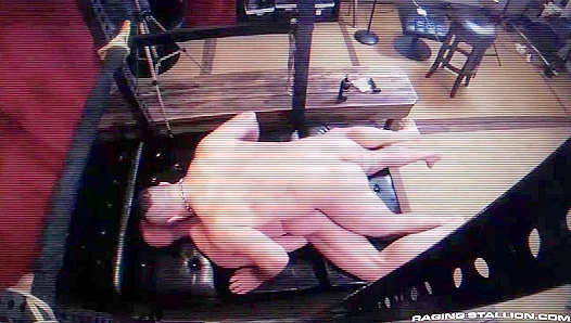 Hard Dungeon Anal - Donnie Argento & Wolfie Braden Shaw - Raging Stallion