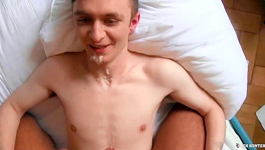 Amateur Twink Gets Facial After Hot Anal - XXX Gay