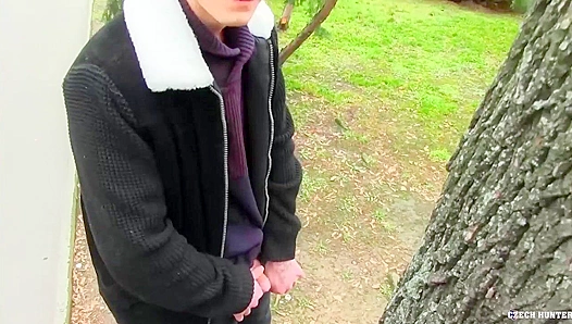 Amateur Twink Gets Facial After Hot Anal - XXX Gay