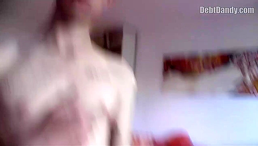 Tattooed Twink Gets Doggy-Style Anal in POV - Debtor's Delight