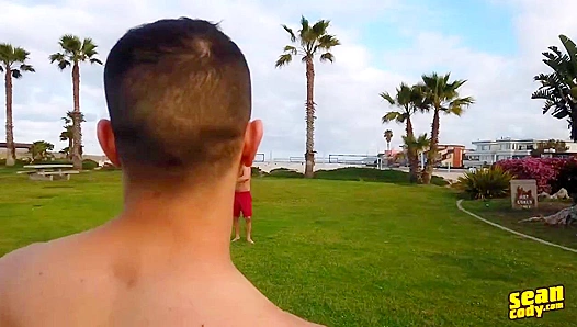 Randy and Ayden's Beachside Anal Adventure - Sean Cody