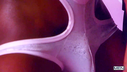 DeAngelo & Derek's Interracial Fun in Wacky Outfits - Drill My Hole!