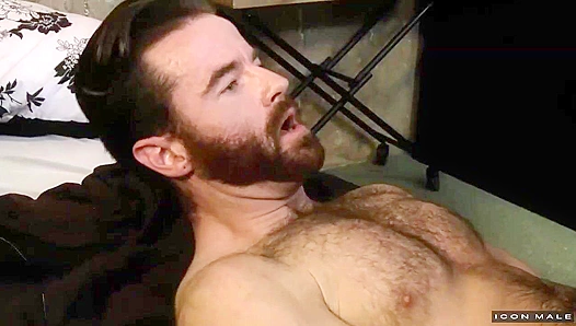 Hairy Hottie Brendan Gets Pounded by Muscular Roman - Icon Male