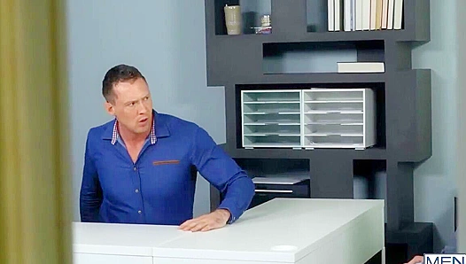 Hard Anal at theGay Office - Pierce Paris & Cassidy Clyde's Forbidden Fantasy