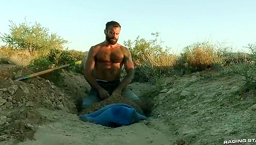 Drake Masters & Drew Sebastian Wildly Fuck Outdoors - Raging Stallion