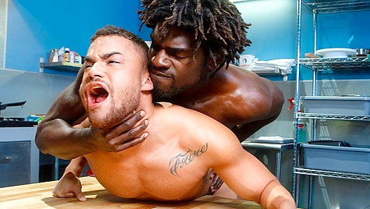 Beaux Banks & Devin Trez Heat Up the Kitchen with Wild Gay Sex - Raging Stallion