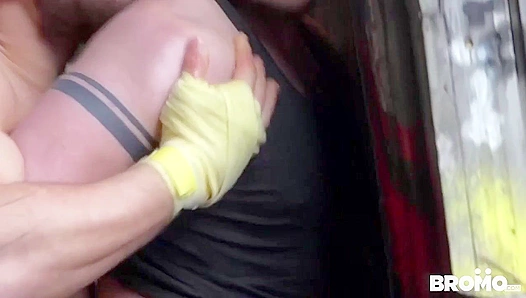 Morgan Blake & Ryan's Steamy Post-Workout Fuck