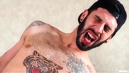 Bo Sinn Anally Dominates Tattooed Romeo Davis - Hot Bromo Action!