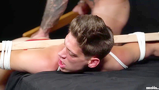 Twink Michael DelRay Gets Sodomized by Daddy Jason Collins - Hot Gay Action!