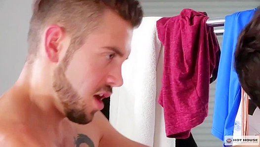 Post-Interview Passion - Dante Colle & Devin Franco's Intense Anal Session at Home