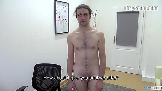 Long-Haired Bottom Gets Nailed Bareback in POV –Dirty Scout