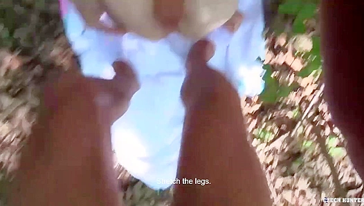 XXX Gay - Thin Twink Gets Fucked Hard in the Woods