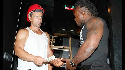 Out in Public - Andy Sucks Charley's Throbbing BBC