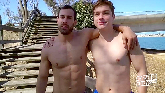 Randy & Gino Cum Hard During Raw Anal Sex - Sean Cody