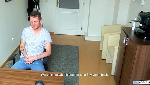 Chubby Amateur Gets Floor-Fucked byDirty Scout