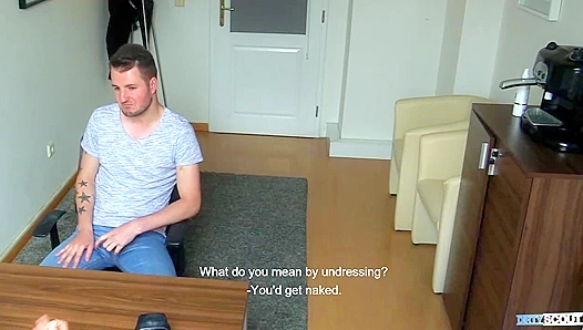 Chubby Amateur Gets Floor-Fucked byDirty Scout