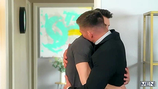 Bruce Beckham Drills Michael Jackman Bareback - Tight AssFuck