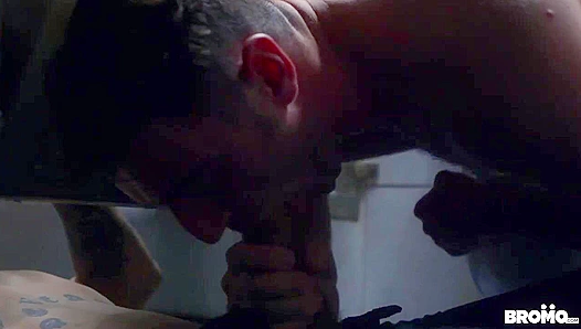 Bareback Bonfire - Bo Sinn & Michael Boston Heat Up the Restroom