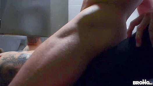 Bareback Bonfire - Bo Sinn & Michael Boston Heat Up the Restroom