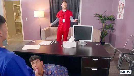 Nurse Kaleb Stryker Drills Wheelchair-Bound Michael Jackman's Hole