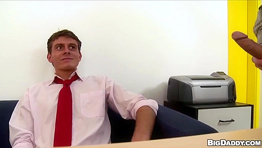 Georgio Black Pounds John's Ass, Cums Face Full - Raw Casting Fuck