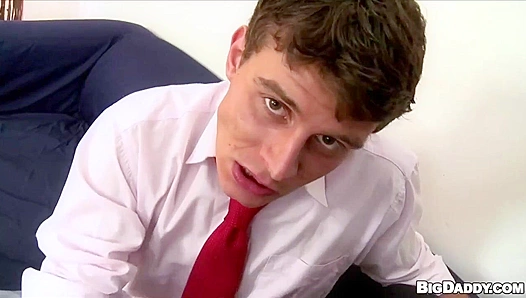 Georgio Black Pounds John's Ass, Cums Face Full - Raw Casting Fuck