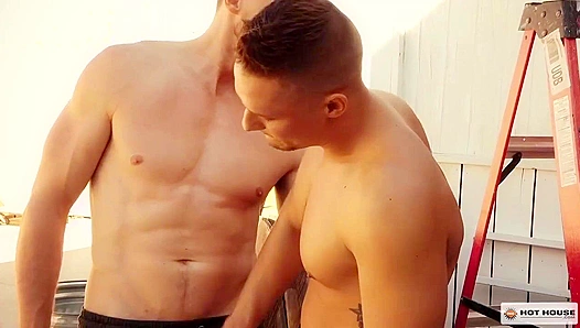 Paris and Aston's Steamy Break - Hot Anal Action at Home