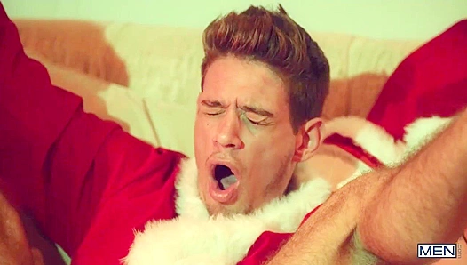 Christmas 3some - Pierce Paris, Michael DelRay, & JJ Knight Drill My Hole