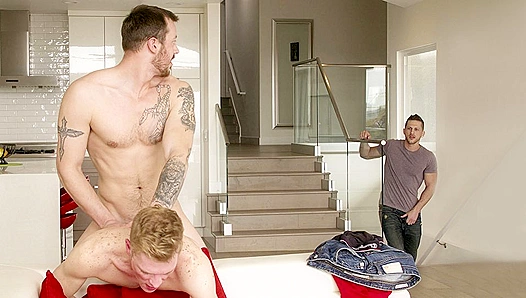 Ty's Forbidden Step-Brother Fantasies - A Threesome with Roman & Mark