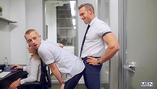 Office Secrets - Alex Mecum Drills Theo Brady's Hidden Hole