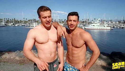Fit Manny and Clyde Cum Hard During Raw Anal Sex - Sean Cody