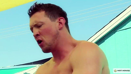 Pierce Paris Fucks Jack Kross Hard in the Outdoor Heat