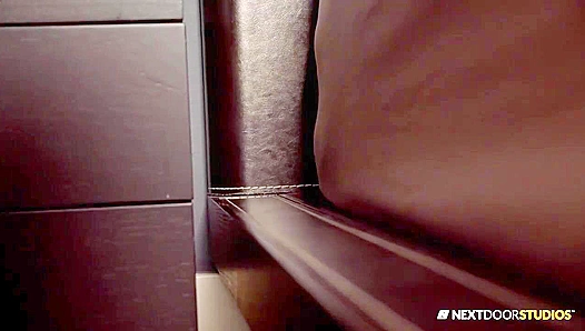 Aspen and Elye Black Get Wild in Bed - Nextdoor Originals