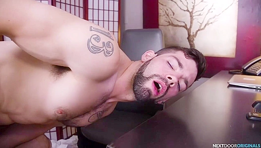 Nic Sahara Takes His Future Boss Julian Brady Hard - Nextdoor Originals