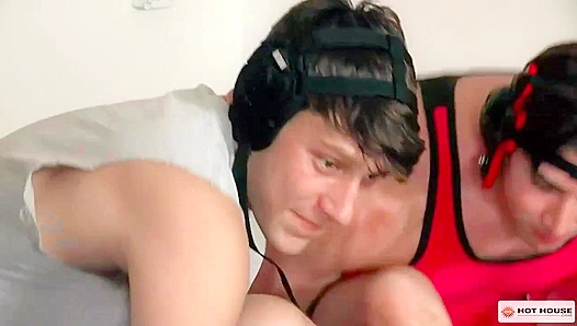 Alex Mecum & Jacob Peterson Turn Wrestling Into Steamy Bedroom Action