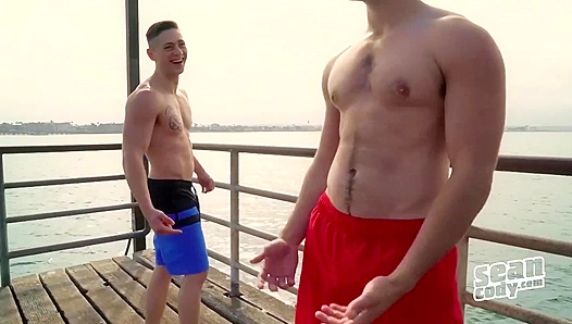 Sweaty Anal Action - Lane and Archie Go Wild - Sean Cody