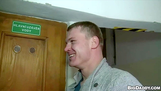 Drago Lembeck Fucks Tony Ross Hard in the Stairwell - Out In Public